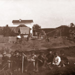 Вид на вал с Ильинской стороны. Фото начала ХХ века